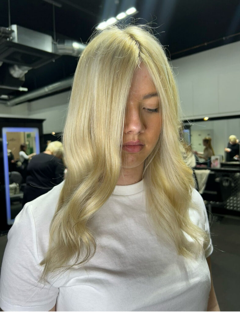 Signature finish from Broadway Hair Salon.